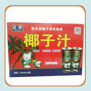 椰先生 椰子汁植物蛋白飲料240ml*12罐