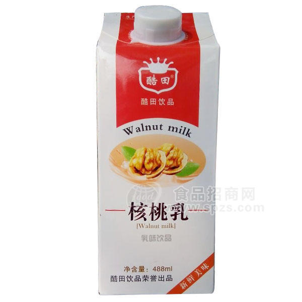 ·酷田 核桃乳488ml 