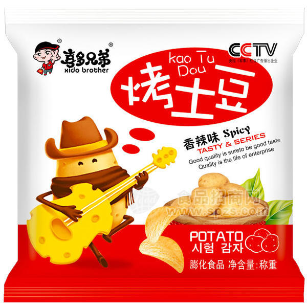 喜多兄弟 烤土豆香辣味 精裝散稱