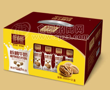 ·好养道盒装核桃奶饮料 