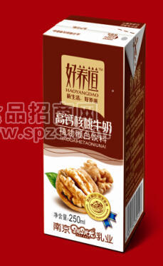 ·好养道苗条装高钙核桃牛奶 