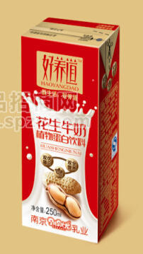 ·好养道苗条装花生牛奶 