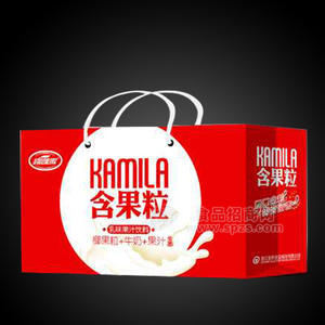 含果粒乳味果汁飲料禮盒