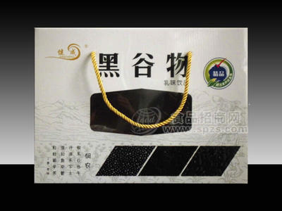 健成黑谷物乳味饮品礼盒