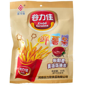 谷力佳 膨化食品鮮薯?xiàng)l45g