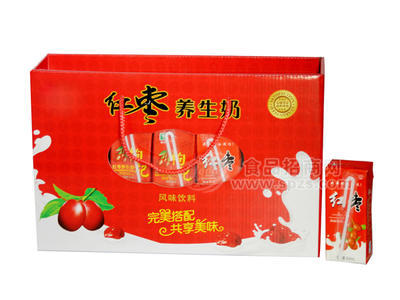 红枣养生奶风味饮料