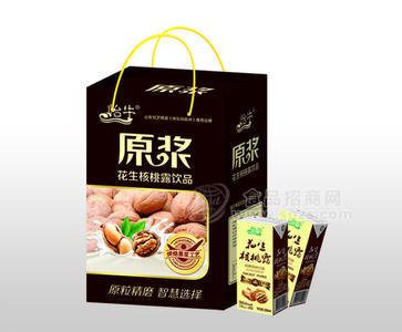 原浆花生核桃露饮品