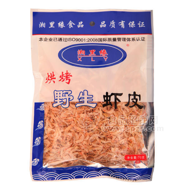 湘里緣 烘烤野生蝦皮70g