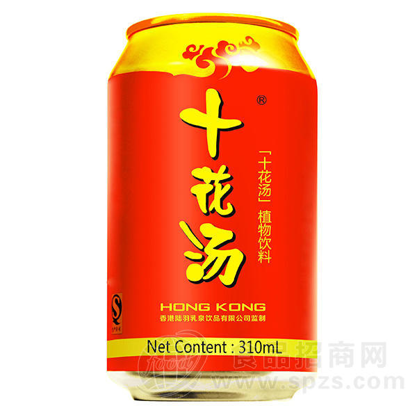 ·十花汤植物饮料310ml 