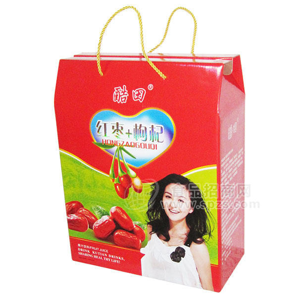 ·酷田 红枣+枸杞 果汁饮料 
