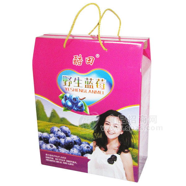 ·酷田 野生蓝莓 蓝莓汁 