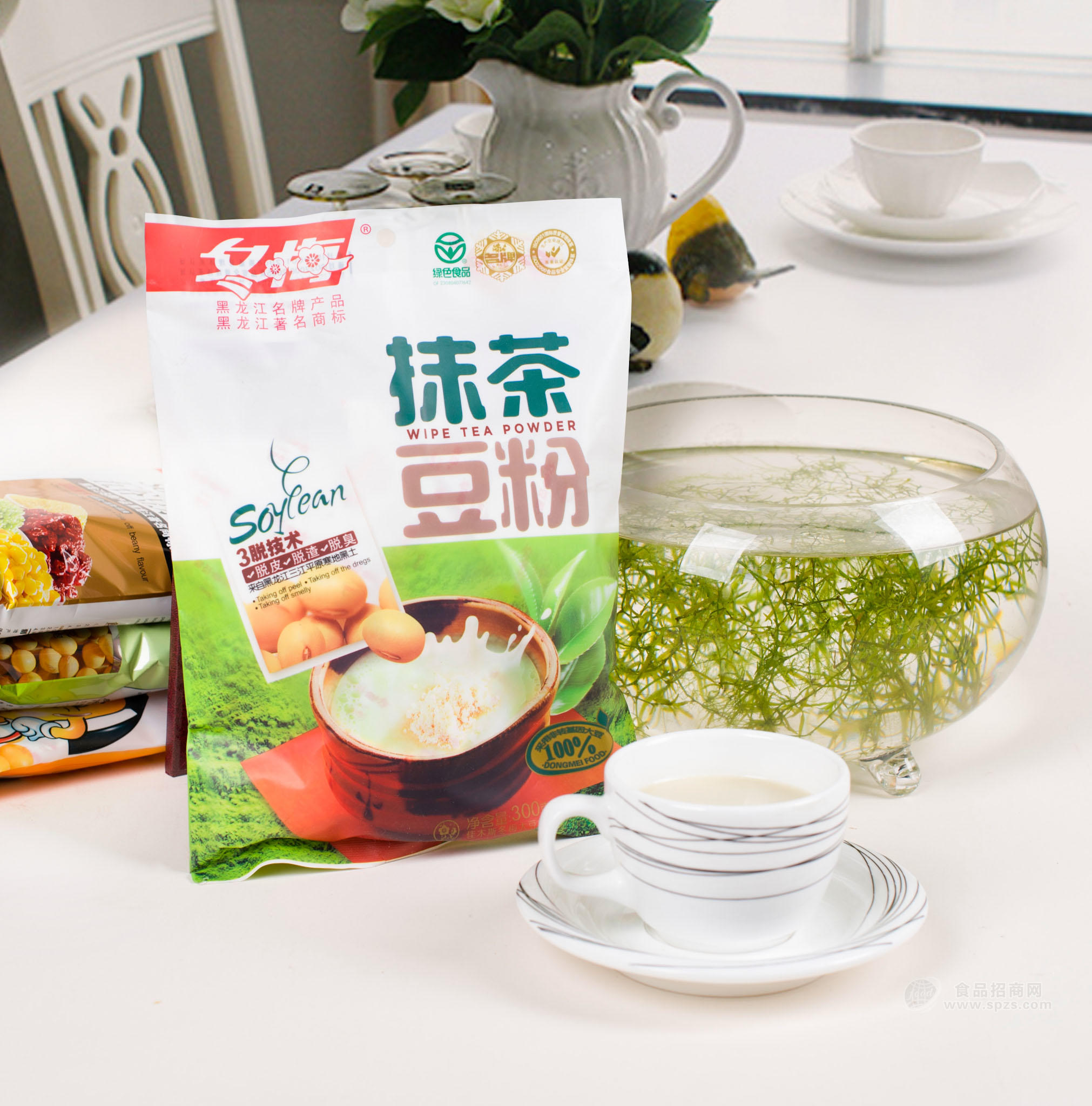 冬梅 抹茶豆粉