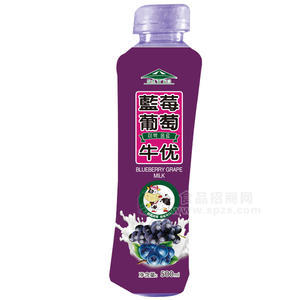 蓝莓葡萄 牛优 500ml