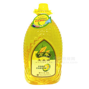 萬年 玉米油植物油 4.5L