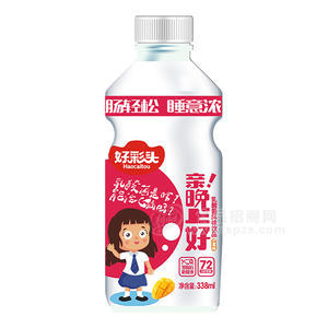 好彩头乳酸菌芒果味风味饮料338ml