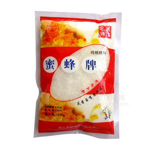 蜜蜂牌 加鹽味精400g 調(diào)味品