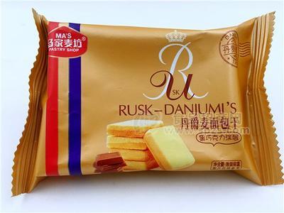 丹爵麦黑巧克力面包干