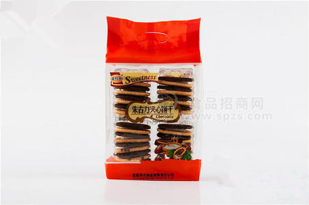 大袋装200g麦特龙朱古力夹心饼干厂家价格直销