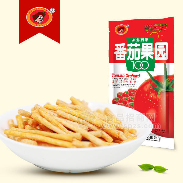 番茄果園薯?xiàng)l休閑食品