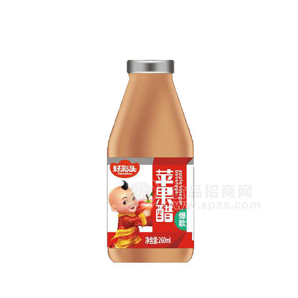 好彩頭蘋果醋飲料260ml