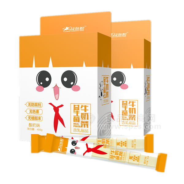 战备粮益生菌牛奶条 含乳制品酸奶味400g