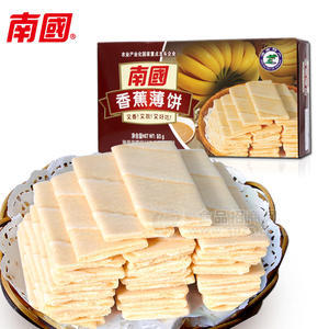 南国香蕉薄饼饼干80g