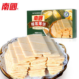 南国榴莲薄饼饼干80g