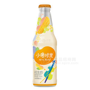 小磨時(shí)光花生奶 植物蛋白飲料310ml