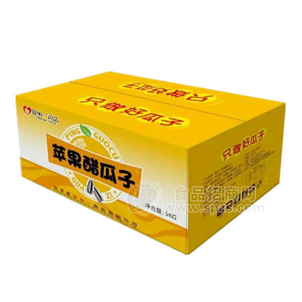 愛(ài)加一食品蘋(píng)果醋瓜子5KG