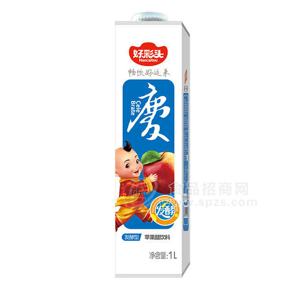 好彩头发酵苹果醋饮料1L