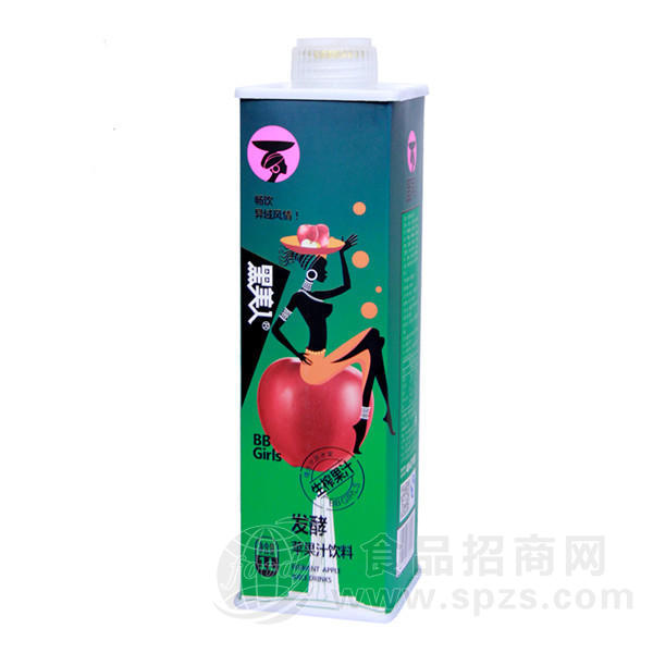 黑美人发酵苹果汁1L