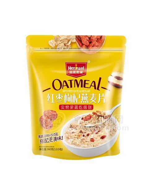 皇麦世家 红枣枸杞燕麦片360g