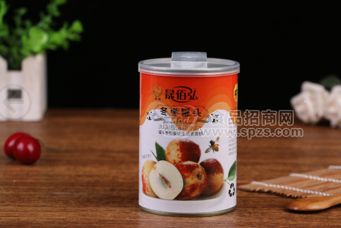 康发罐头新品益生菌冬枣罐头