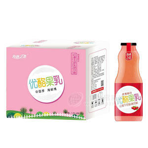 红枣牛奶 乳饮料1.25L×6瓶