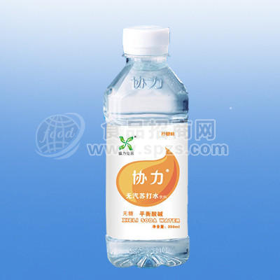 協(xié)力檸檬味無氣蘇打水飲料350mL