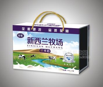 億隆新西兰牧场奶 乳味饮品 250mlx12盒