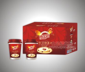 香果粒红豆奶茶 冲调饮料