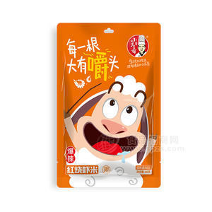 小馬哥紅燒蝦米爆辣 休閑食品46g