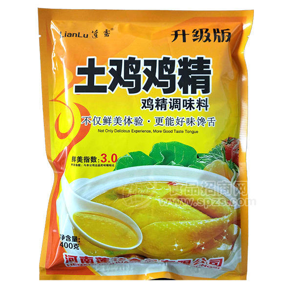 莲露 土鸡鸡精调味料400g