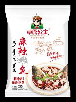 草原公主 麻辣嫩魚調(diào)味料260g