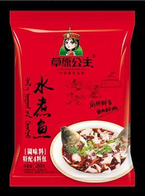 草原公主 水煮魚調(diào)味料260g