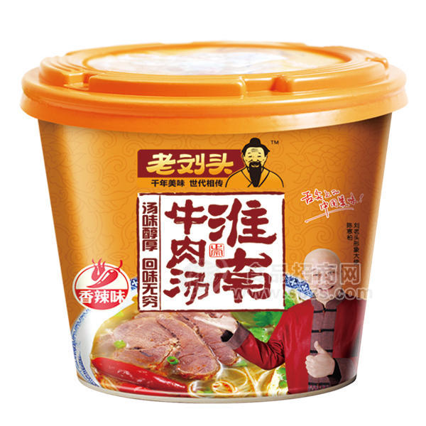 老劉頭 淮南香辣味 牛肉湯面