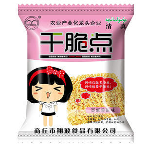 干脆点 芝麻香酥味方便面60g