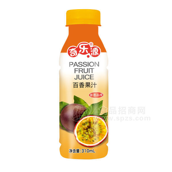 ·奇乐源百香果汁310ml 