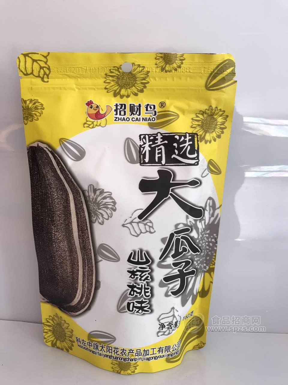 招財(cái)鳥精選大瓜子山核桃味160g