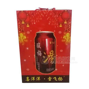 雪飛揚(yáng)酸梅湯禮盒320mlx20罐