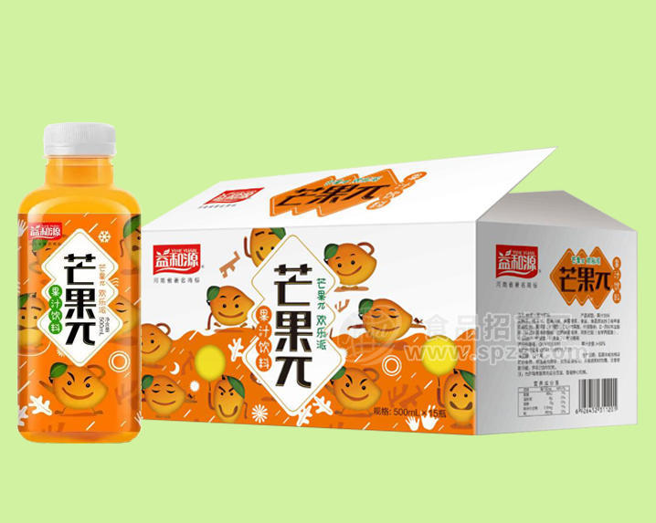 益和源 芒果π果汁飲料500mLx15瓶