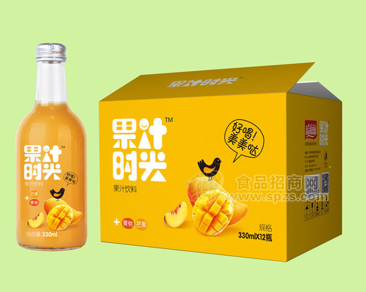 果汁时光  复合果汁饮料330mL