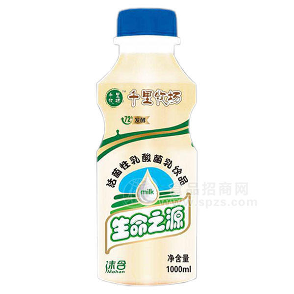 ·千里牧场 乳酸菌饮品1000mL 