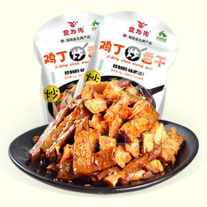 食为先鸡丁炒香干 休闲食品